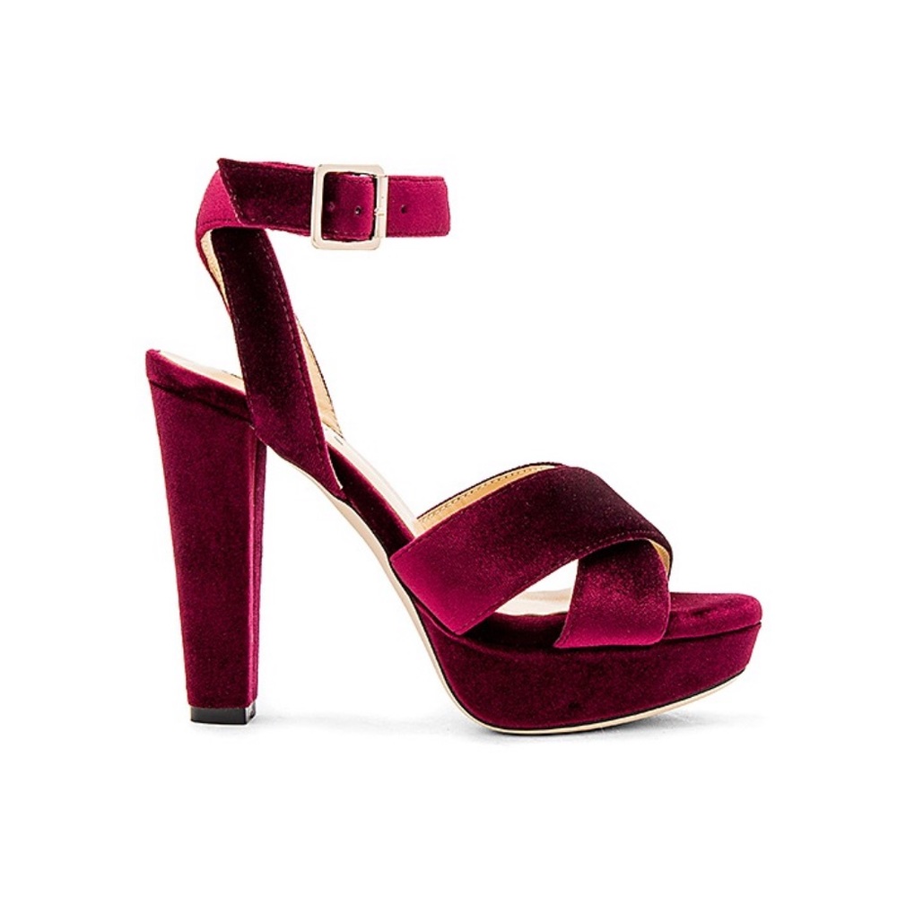 NBD x Raye Heaton Heel in Scarlet